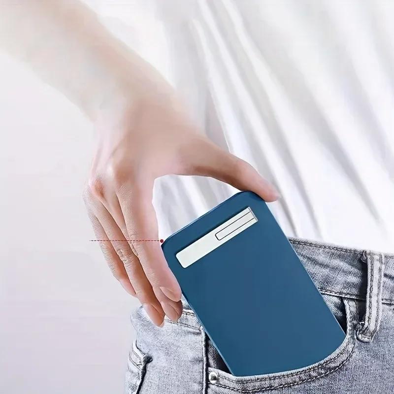 Supporto per cellulare minimalista ultrasottile in metallo pieghevole da attaccare sul retro supporto da tavolo per telefono portatile supporto mobile supporto per telefono