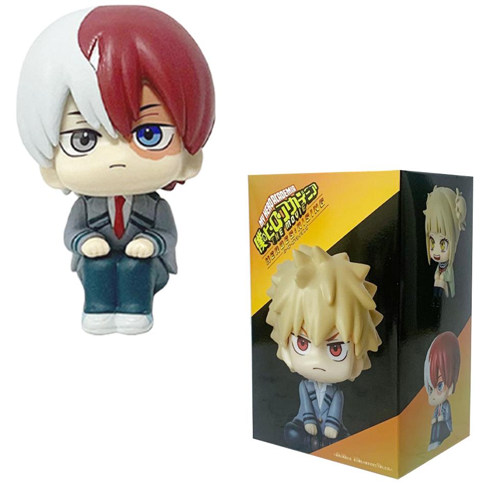 In Stock  My Hero Academia Midoriya Izuku/Bakugou Katsuki/Todoroki So Figure Anime Model Dolls Toy Gift