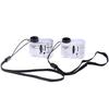 60X Mini Magnifier Microscope With Led Light Jewelry Jeweler Currency Dectector