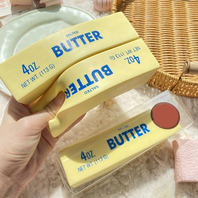 Squeeze Butter Stick Rising Toy Realistic Design Eco-friendly No Odor Reusable Stress Relief Soft Fidget Toy for Kids Adults