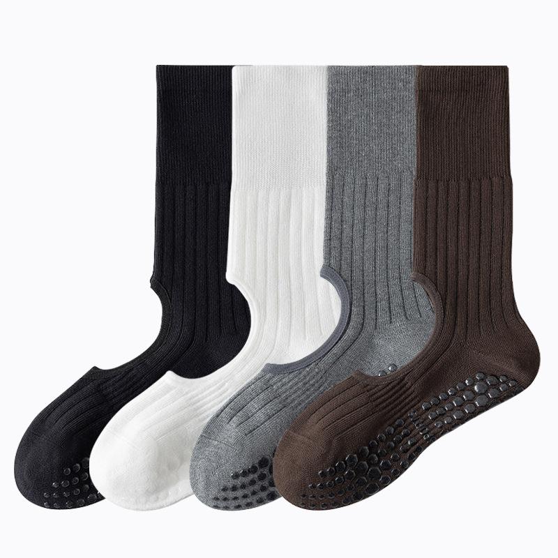 Yoga Socks - Children's Style - Ballet Style Long Tube Pilates Anti-slip Floor Socks - Backless Sock Cover