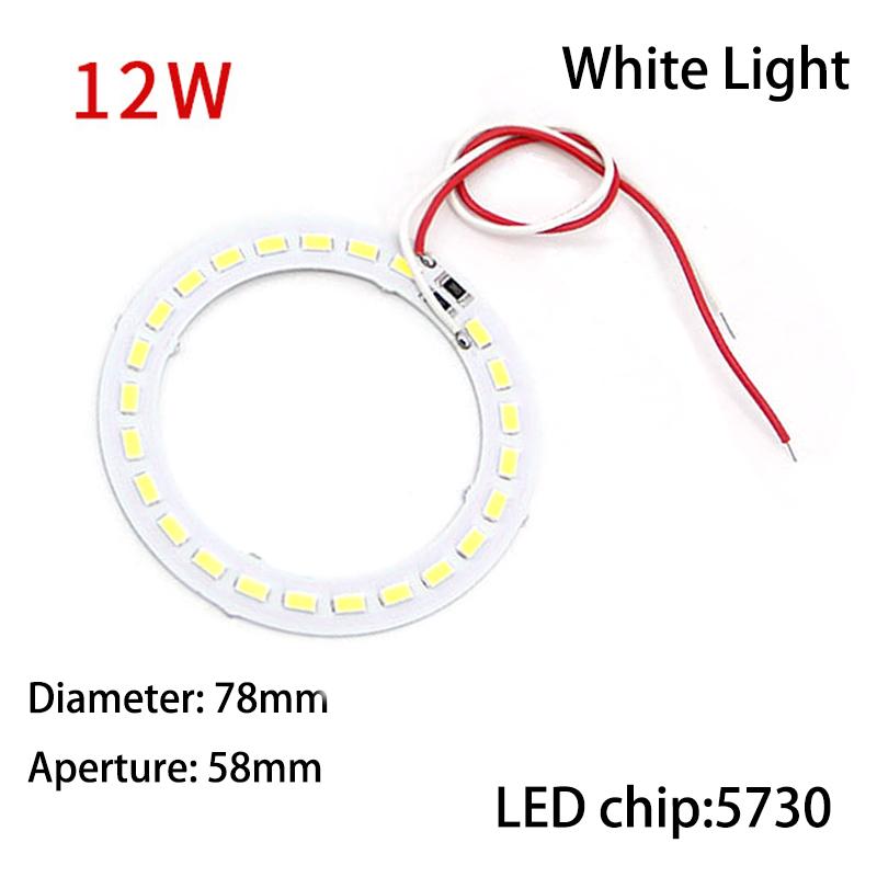 3pcs 5V 3W 5w 10w 30w LED Chip Bead Yellow Warm White Lamp Night Lights Wire Board Bulb Round Transformation Source 32MM 50mm 14mm