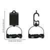 Cable Machine Handle Ergonomic Lat Pulldown Attachment Curved Gym with Rubber Grip for