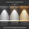 Full Spectrum Anti-Glare Recessed Wall Washer Spotlight with Ultra-Narrow Bezel - Three-Color Living Room Light