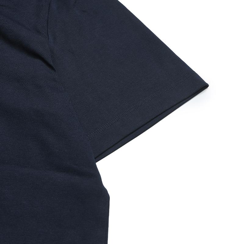 Fila Heritage Fashion Classic Casual Comfortable Quick-Dry Short Sleeve T-Shirt Men Tops Cigarette-Blue F11M628133FDB