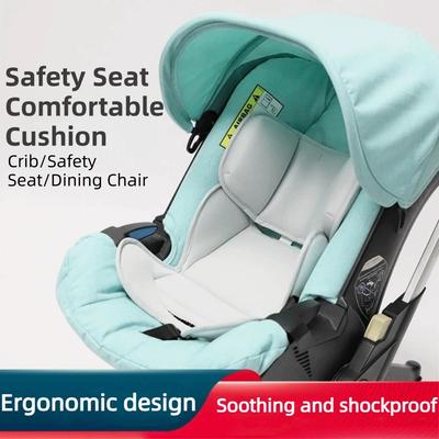 Breathable Mesh Newborn Carseat Insert Soft Material Thickened Support Stroller for Car Seat Pad Warm Mattress Detachable