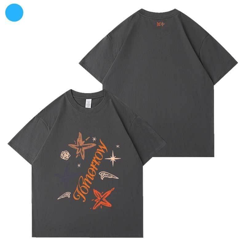 GC1 TOMORROW X TOGETHER TXT SOOBIN YEONJUN BEOMGYU BEOMGYU TAEHYUN HUENINGKAI 3D Summer Tshirt Short Sleeve Top CG1