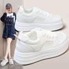 28169 Casual Board Shoes 2026 Summer Mesh New Ins Female Students Breathable Thick Soles Increase