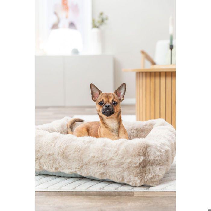 Dog Basket - TRIXIE - Elli - Beige - 100×70 Cm - Asymmetrical - Indoor