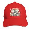 Shiba Noodles Baseball Cap Kids Hat Hood Snapback Cap Christmas Hat Caps Women Unisexs
