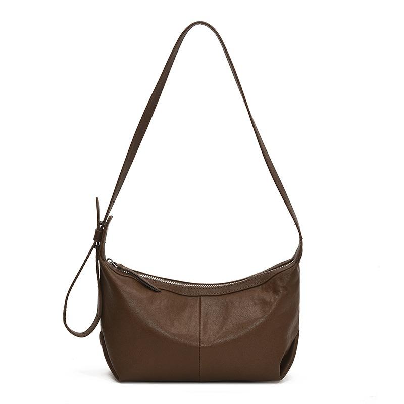 Simple and Versatile Commuter Messenger Bag Women's Fashion Trend Shoulder Bag Niche Retro Casual Dumpling Bag