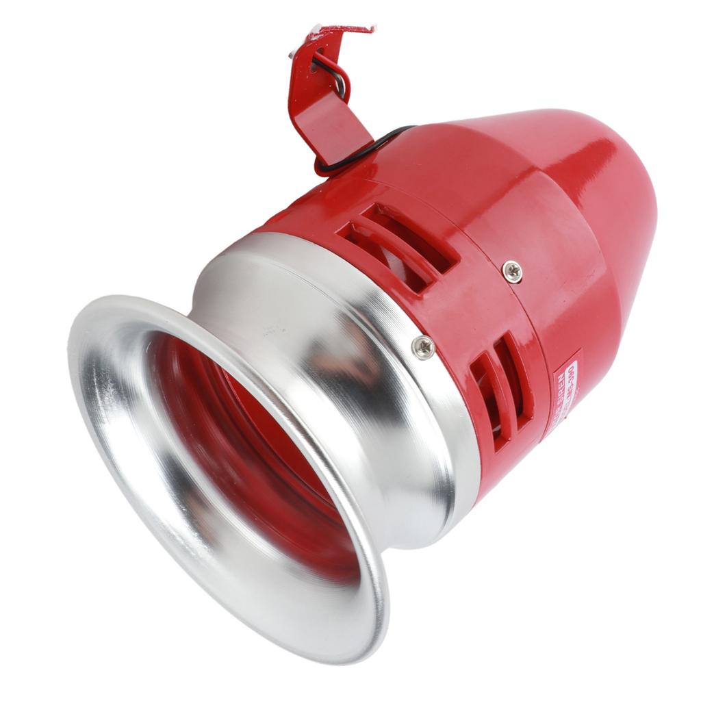 Electric Motor Siren 125dB Motor Driven Buzzer Sound Alarm Horn Siren for Home Factory School Ranch