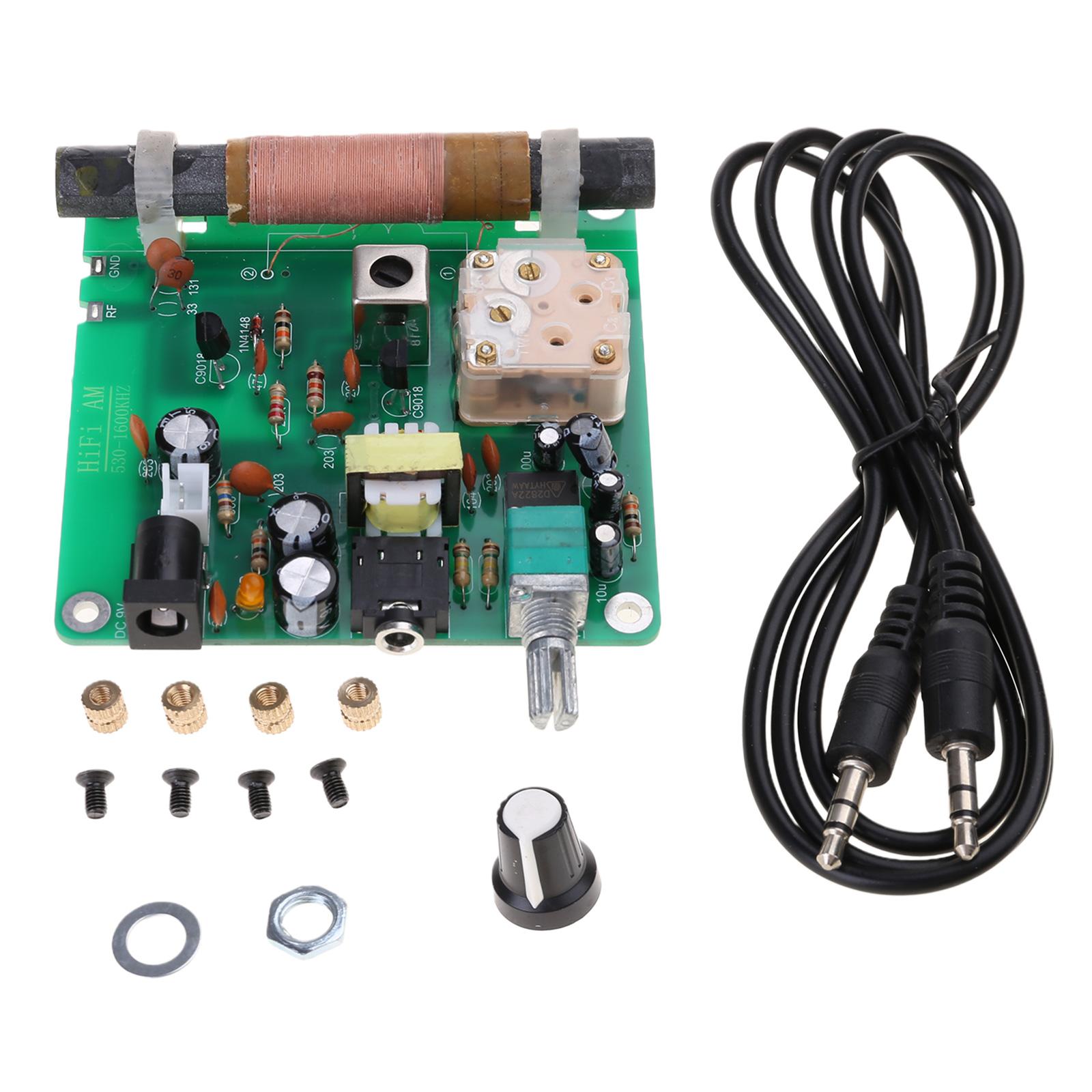 

Crystal Radio Experiment Kit AM Transmitter for School Training 2P3 Radio Micropower Medium Wave Transmitter Assembled