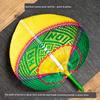 Handmade Bamboo Fan Color Fan Summer Durable Woven Old-Fashioned Large Fan Banana Chinese Ancient Style Portable Cattail Fan