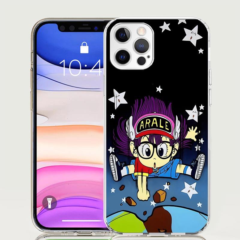 Arale Dr Slump Phone Case For iPhone 17 Air 16 15 Plus 11 14 Pro Max 13 Mini 12 7 8 + SE Pattern Art Customized Cover 17 Air 16