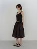 Moia Paper Sleeveless (Soil Brown)