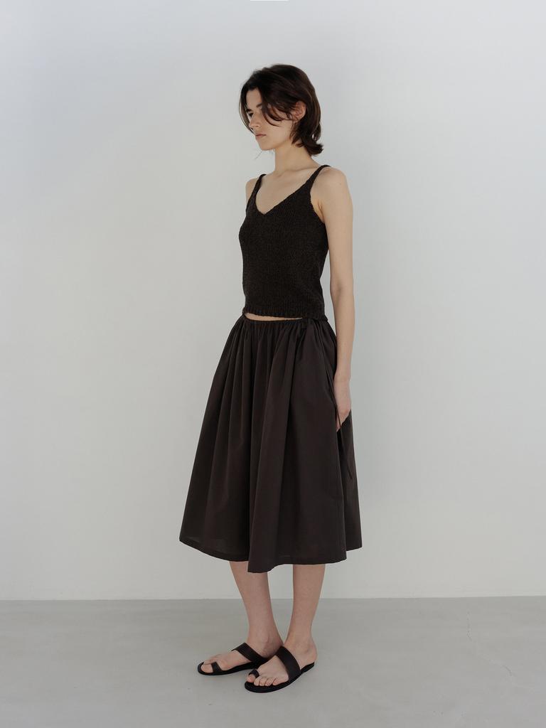Moia Paper Sleeveless (Soil Brown)