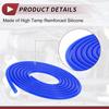 HEROFFIX Air and Silicone Vacuum Tube Hose High Temperature Automotive Vacuum Line 10ft