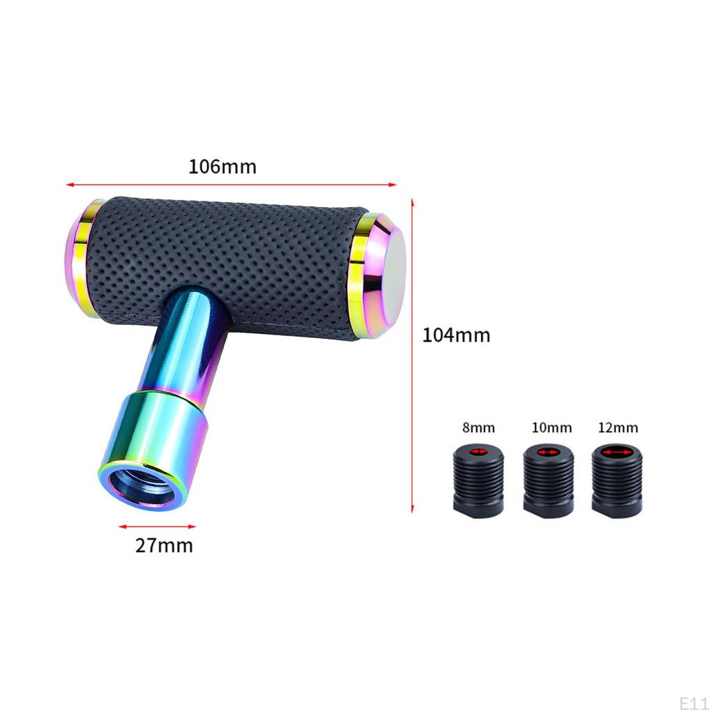 Automobile 4inch Metal Car Automatic Gear Shifter Knob Lever for Most MT Transmission Replaces