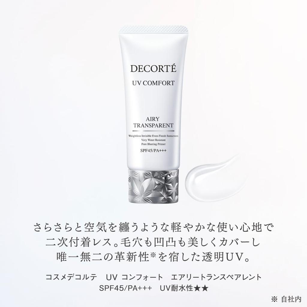 DECORTÉ (Cosme Decorte) Sunscreen UV Comfort Airy Transparent 30mL