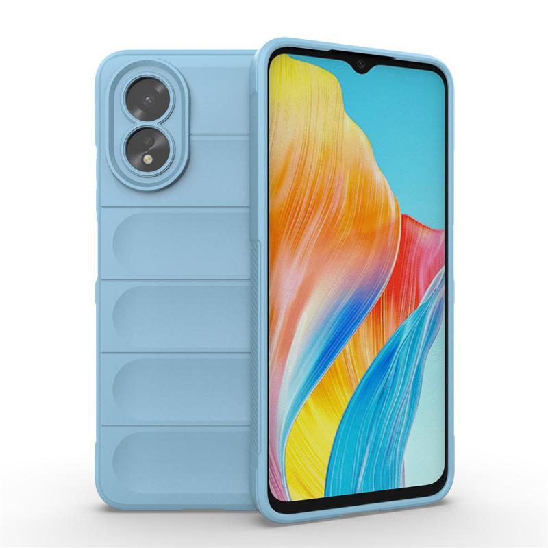 Shockproof Phone Case For Oppo A18 Case Bumper Anti-Slip Silicone Full Back Cover For Oppo A18 Case For Oppo A18 A38 A58 A78 4G