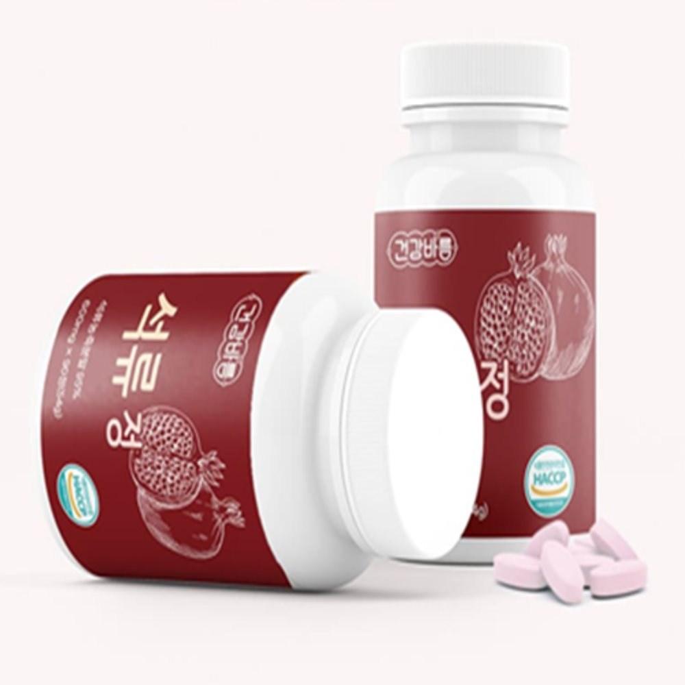 Damigyeomi Geongang Barum Pomegranate Tablets 600mg 90 Tablets Easy Intake Easy Takeout Ingredients: may be subject to | 600mg 90 Tablets