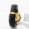 Men's Watch with Genuine Leather Strap, Waterproof, Antique Style: Analog Leather Strap Men's Watch Fashion Accessory - Valentine's DayChristmas Gift