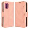 For Motorola Moto G55 5G Leather Case Phone Wallet Cover with Multiple Card Slots