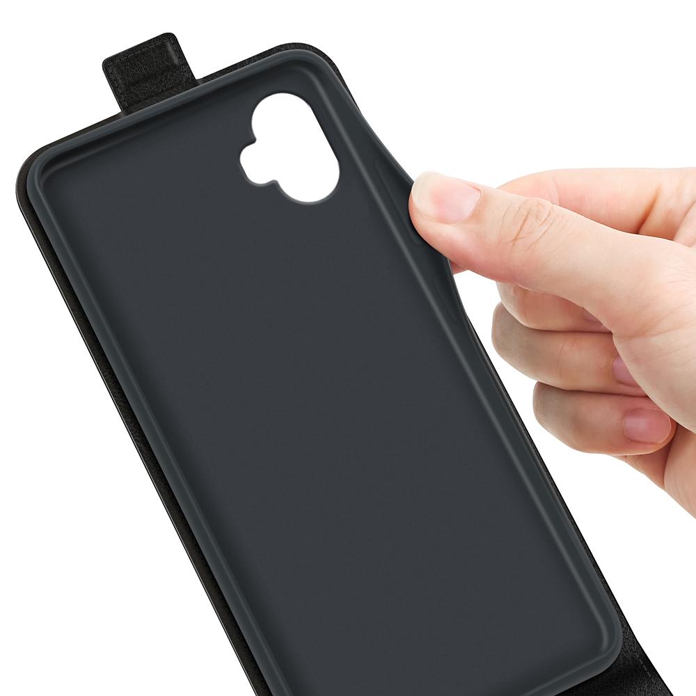 Pro pouzdro Samsung Galaxy XCover7 Pro s přihrádkami na karty Vertikální výklopný kožený kryt na telefon