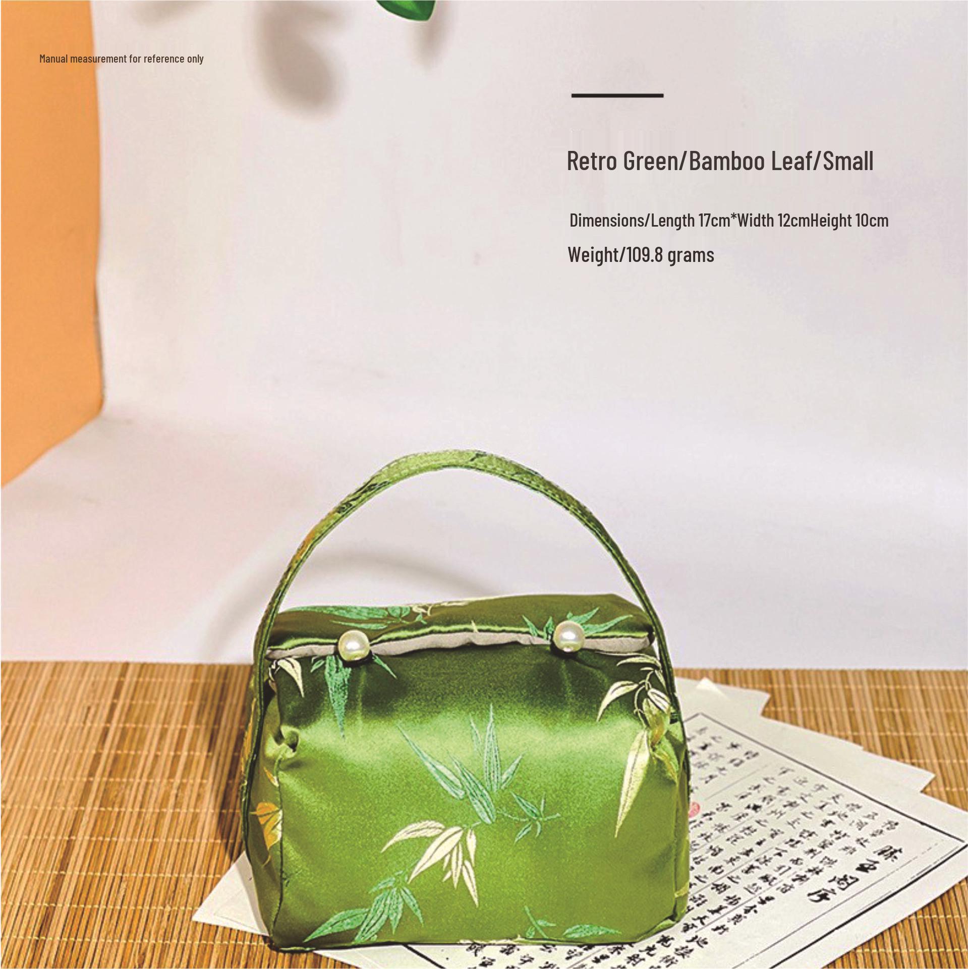 Thickened Portable Large-Capacity Brocade Tea Set Travel Bag