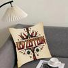 Band LLed ZZeppelin Cushion Cover Elegant Comfort Pillowcase Sofa Bed Doublesided Printed Invisible Zipper Home Decor