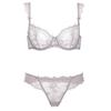 Women's Sexy Lace Lingerie Set: Push-Up Bra & Panty for Small Bust, Lightweight & Breathable