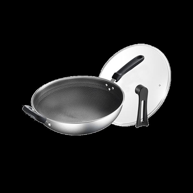 

Supor 30cm Non-stick Honeycomb Stainless Steel Wok