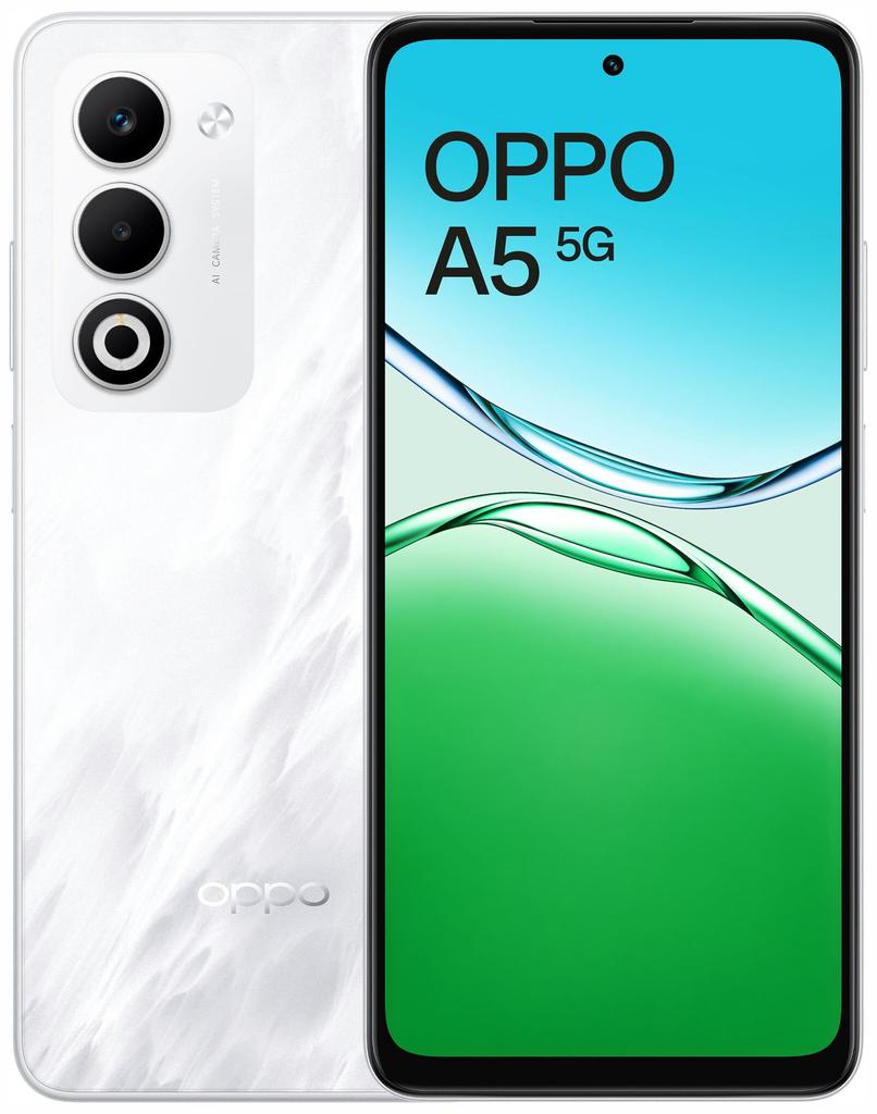 Etui Typu Portfel Do Oppo A5 5G - Pomarańczowy  Pokrowiec Canvas + Szkło