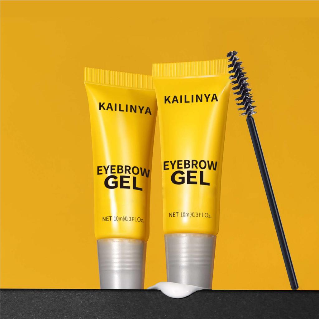 Gel Fijador para Cejas Impermeable a Prueba de Sudor Máscara de Cejas Coloreada Voluminizador Natural Estilizador de Cejas de Larga Duración