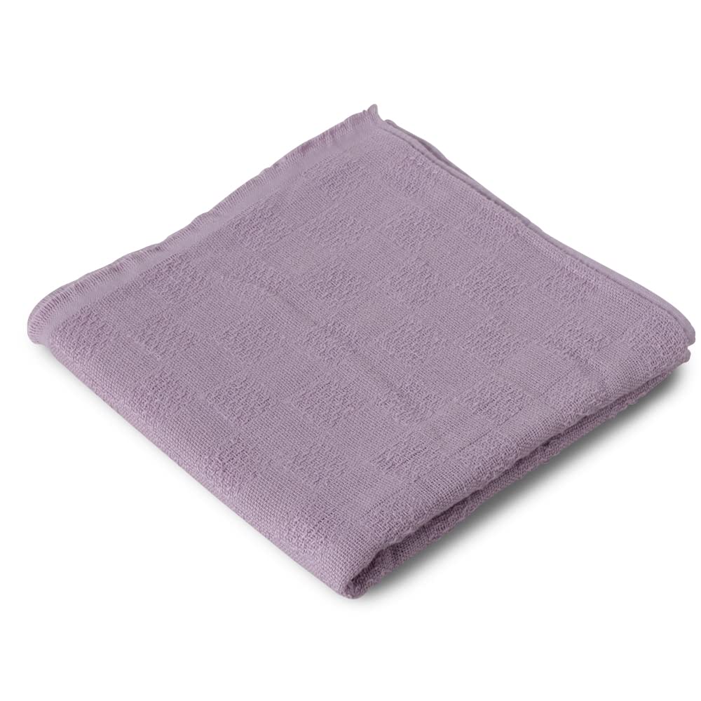 

Iris Ohyama Gauze Mini Bath Towel, Purple, TGZ-5010