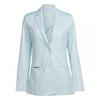 Womens/Ladies Back Print Relaxed Fit Blazer