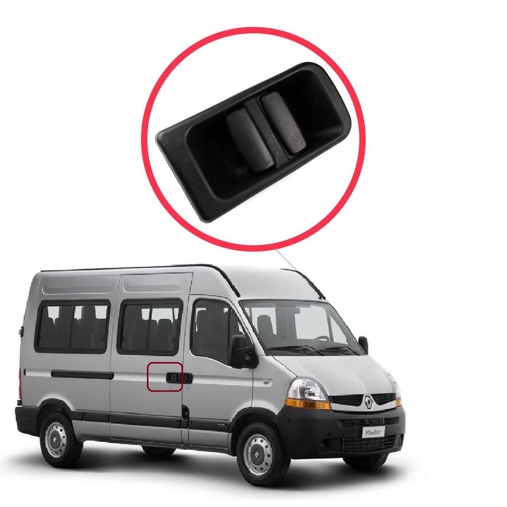 BDP76 Rear Right Sliding Door Outer Handle for Renault Master MK2 1998-2010 Opel Movano A Nissan Interstar X70 7700352420