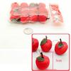 12pcs/bag Christmas Decoration Gifts Red Apple Pendant Christmas Tree Decorations Christmas Supplies