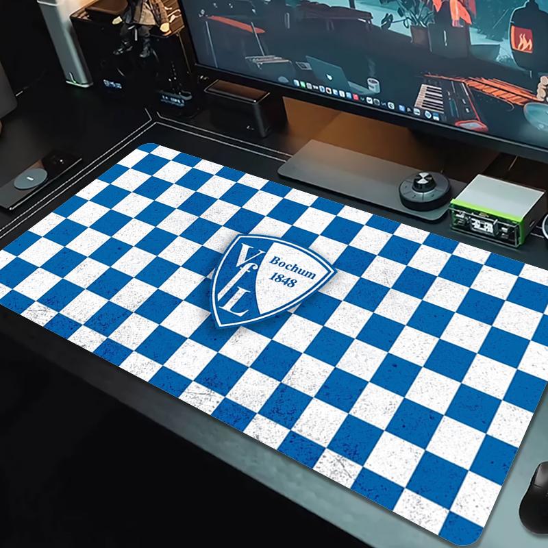 VfL Bochum 1848 Mouse Pad Large Gaming Table Cushion Non-slip Laptop Tablet Big Mousepad XXL Mat Mini PC Playmat With Lock Edge_xia