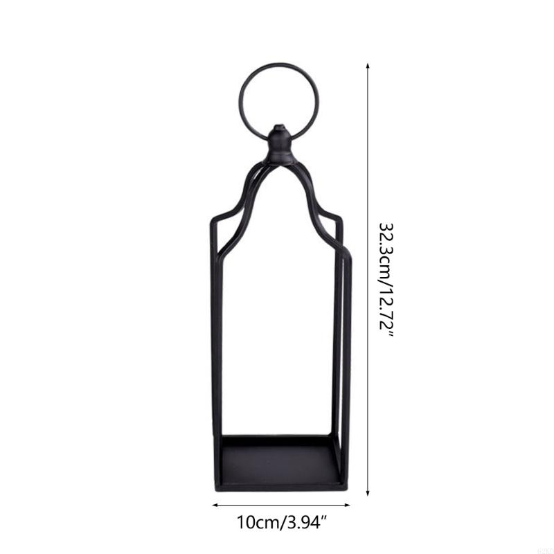 62KD Delicate Iron Holder Cup Ornament Metal Cup Beautiful Accent for Family Meetings Parties