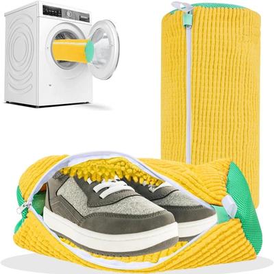 2 Pezzi Sacca Lavatrice per Scarpe Lavatrice e Asciugatrice Riutilizzabile Sacca per Bucato Scarpe Pulizia a 360° Sacca Lavaggio Organizzatore per Sneakers