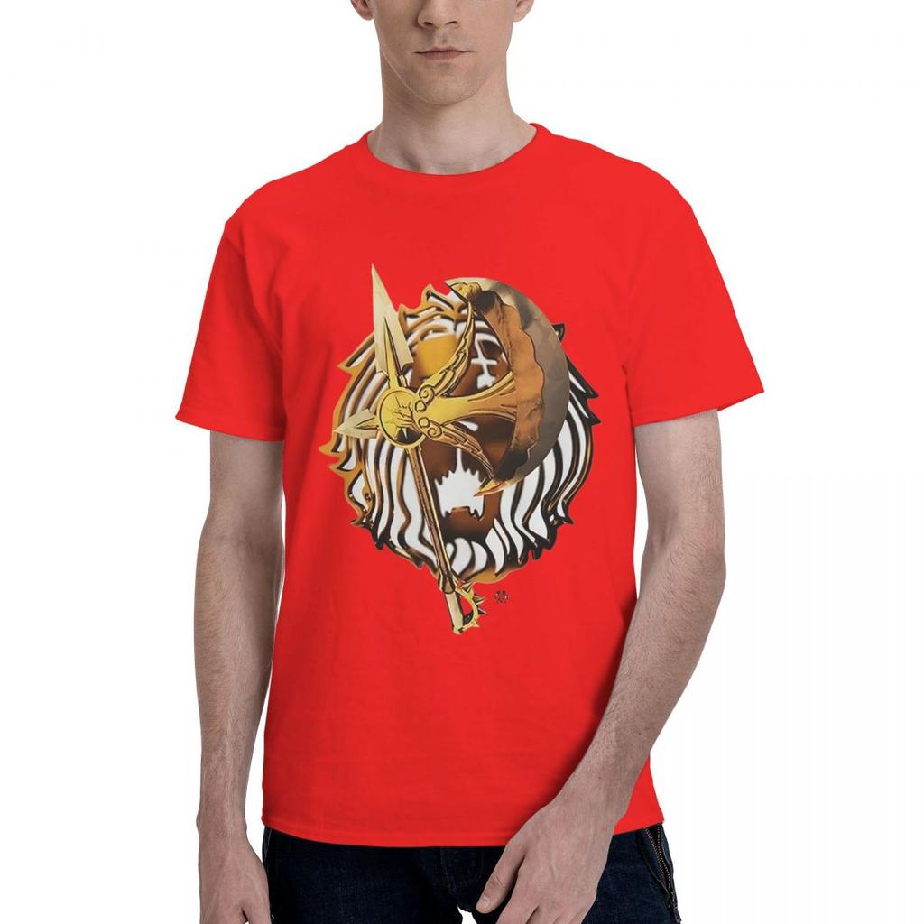 Sieben Todsünden Escanor Axt Rhitta Grafik 100% Baumwolle Lässig Atmungsaktiv Bequem Oberteil Herren Designer Kleidung Grafik T-Shirt