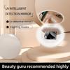Sunscreen UV Mirror with UV Camera for Sunscreen Test LED Fill Light 3 Light Mode Travel Makeup Mirror Handheld Make Up Mirror