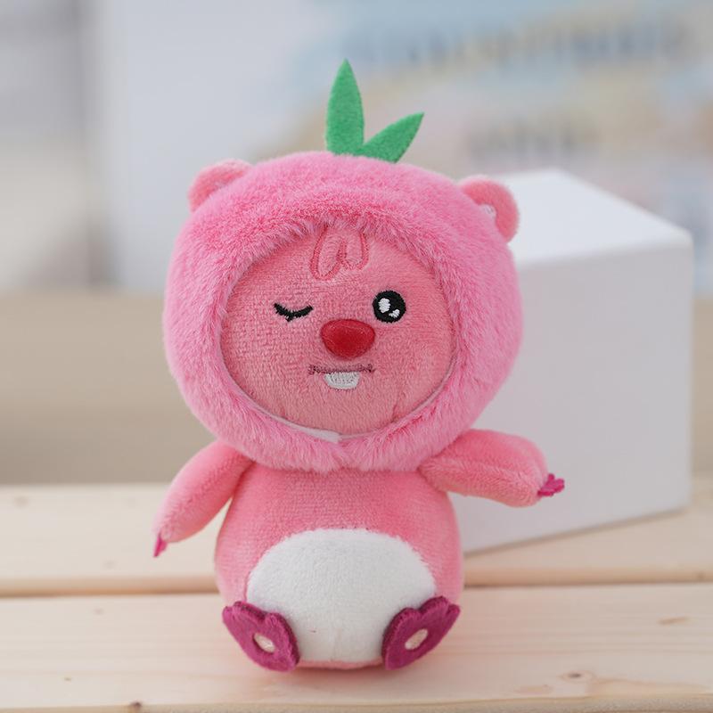 

Soft Keychain Plush Rabbit Fur Pp Cotton Animal Great Wedding Gift арбуз красный
