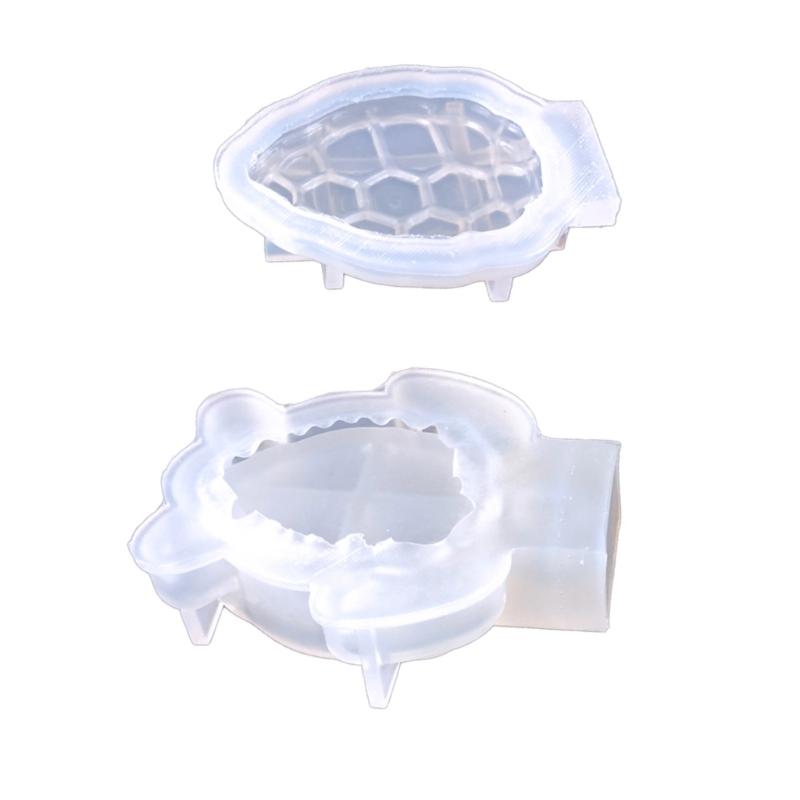 

DIY 3D Turtle Storage Box Silicone Mold with Lid Resin Epoxy Casting Mold Handmade Home Desktop Decoration Craft Making 1 чистий