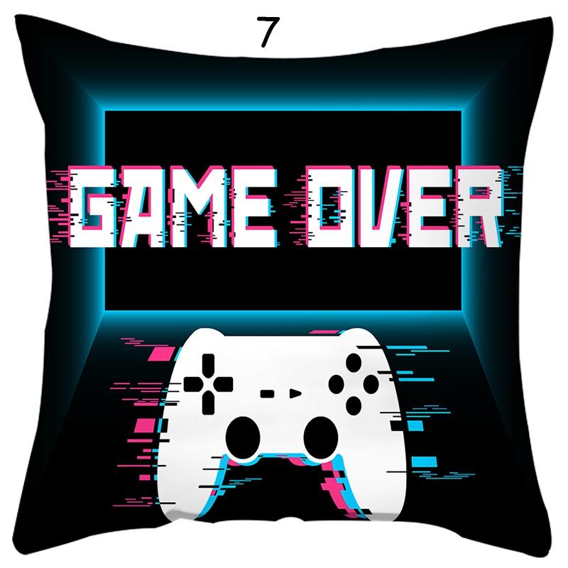 Gift for Boy Gamer Print Pillowcase Bedroom Decorative Polyester Cushion Cover  Pillows Decor Home Linen Pillow Case