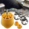 Pipe Threader Kit 1/2 3/4 1 Inch Dies Pipe Threader 4/6 Points Water Pipe Internal Thread Opener Manual Plumbing Threading Tool