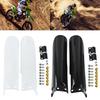 Dirt Bike Fork Covers Motorcycle Front Fork Suspension Guard Cover Perfect For 110-160ccTrail And Motocross Use