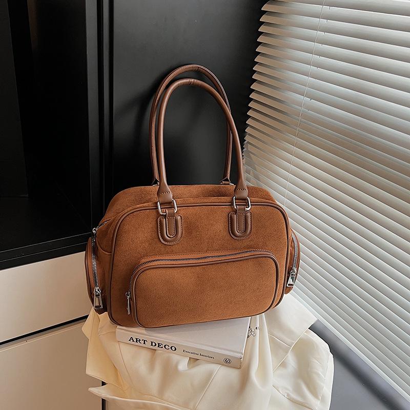 Bag fashion retro high sense 2025 new simple niche design messenger bag bag women's hand bag handbag